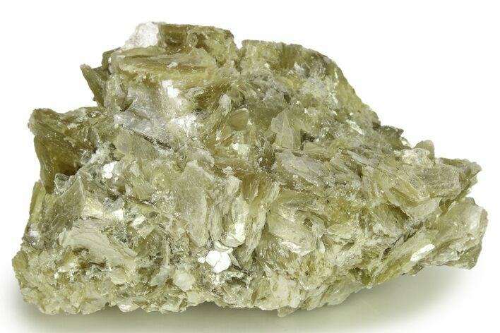 Lustrous Muscovite Crystal Cluster - Minas Gerais, Brazil #277522